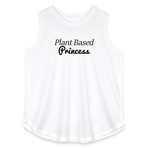 Plant Based Princess - Women's Curvy Relaxed Tank Top
