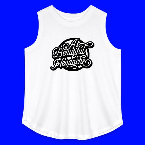 a beautiful headache - Women's Curvy Relaxed Tank Top