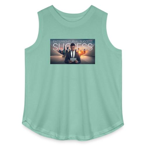 vidiq thumbnail 1 - Women's Curvy Relaxed Tank Top
