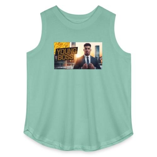 vidiq thumbnail 5 - Women's Curvy Relaxed Tank Top