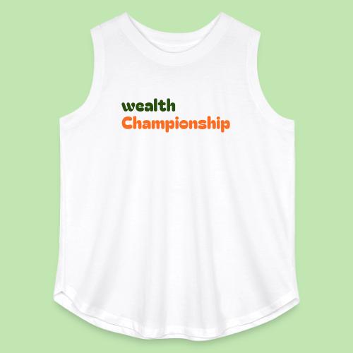 Wealth Championship - Women's Curvy Relaxed Tank Top