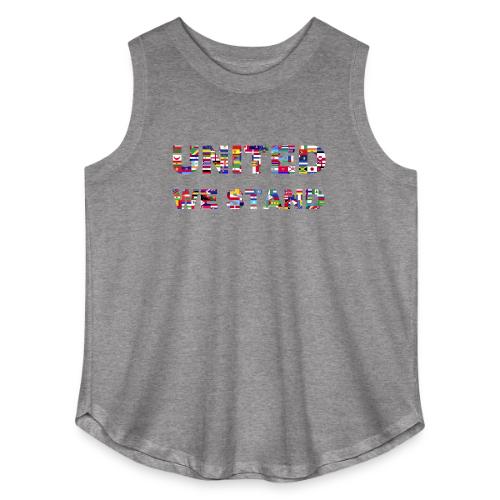 UNITED WE STAND - Women's Curvy Relaxed Tank Top