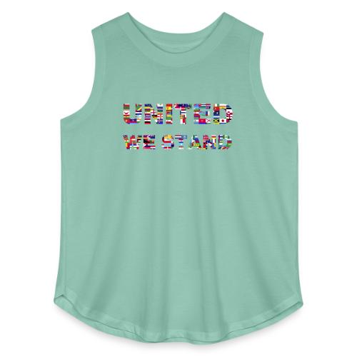 UNITED WE STAND - Women's Curvy Relaxed Tank Top