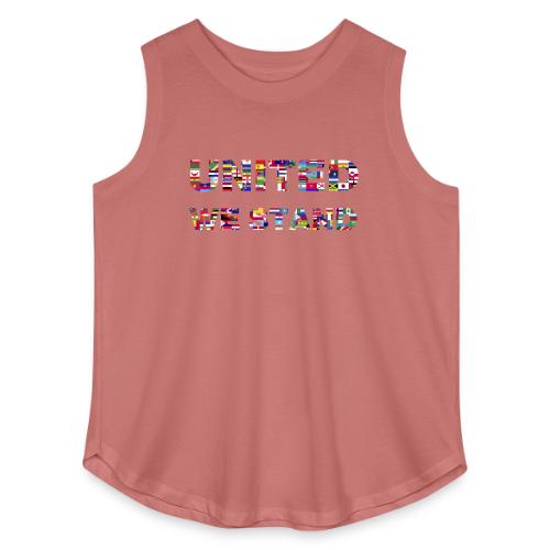 UNITED WE STAND - Women's Curvy Relaxed Tank Top