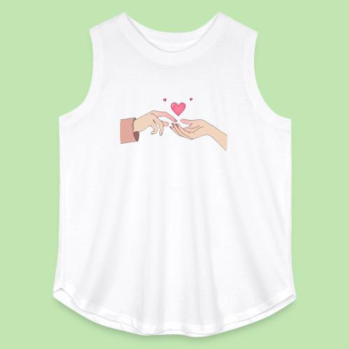 Valentine’s Touch - Women's Curvy Relaxed Tank Top