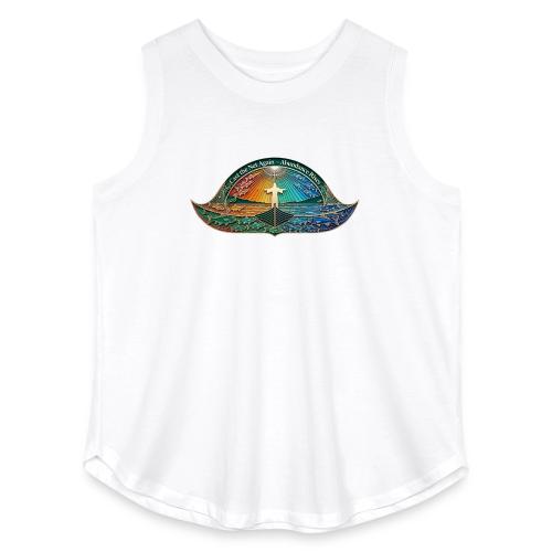 Easter Cast the Net Again T Shirt, abundance Gift - Women's Curvy Relaxed Tank Top