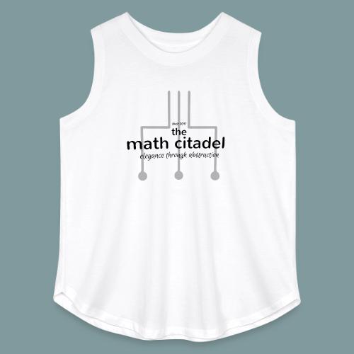 Abstract Math Citadel - Women's Curvy Relaxed Tank Top