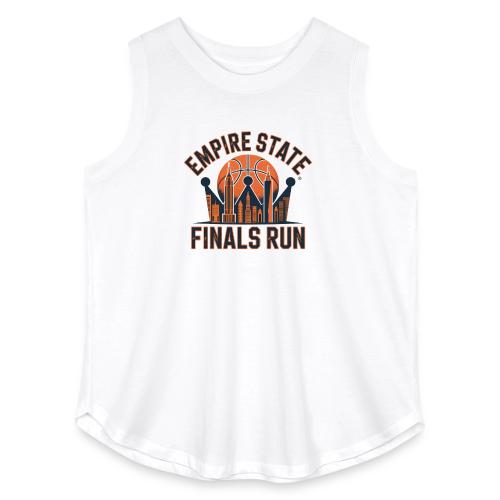 Empire State Finals Run - Women's Curvy Relaxed Tank Top