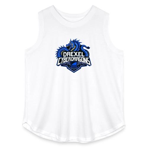 Blue Team - Women's Curvy Relaxed Tank Top