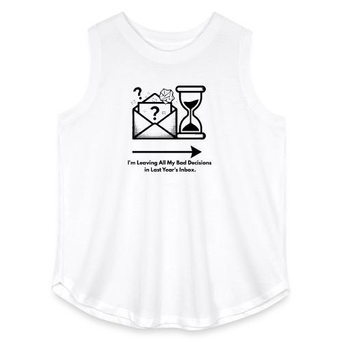 Last Year's Inbox T-Shirt - Women's Curvy Relaxed Tank Top