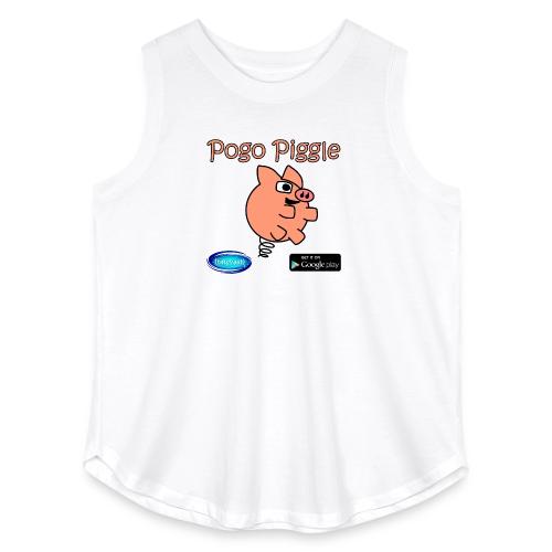 Pogo Piggle - Women's Curvy Relaxed Tank Top