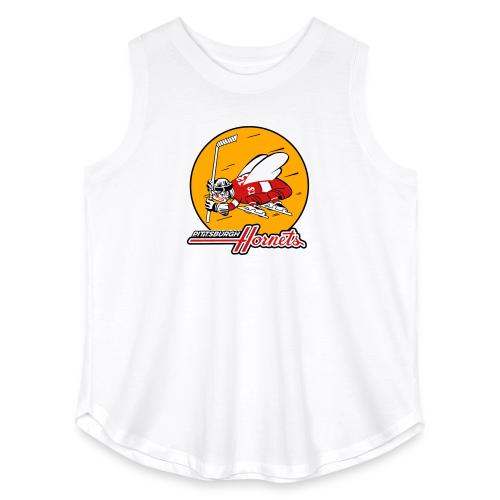 Hornets FUll on white - Women's Curvy Relaxed Tank Top