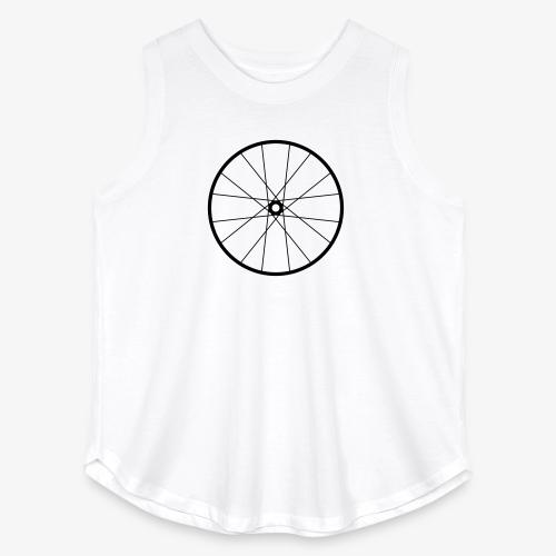 Bicycle Wheel - Women's Curvy Relaxed Tank Top