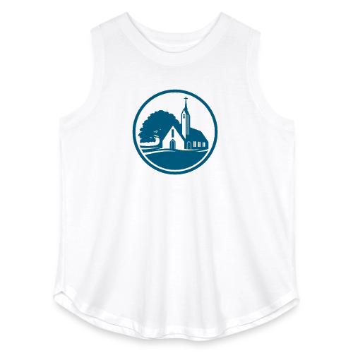 ELC Emblem Round - Women's Curvy Relaxed Tank Top