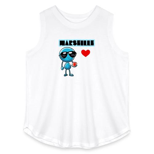 Smoon City_Marseille - Women's Curvy Relaxed Tank Top