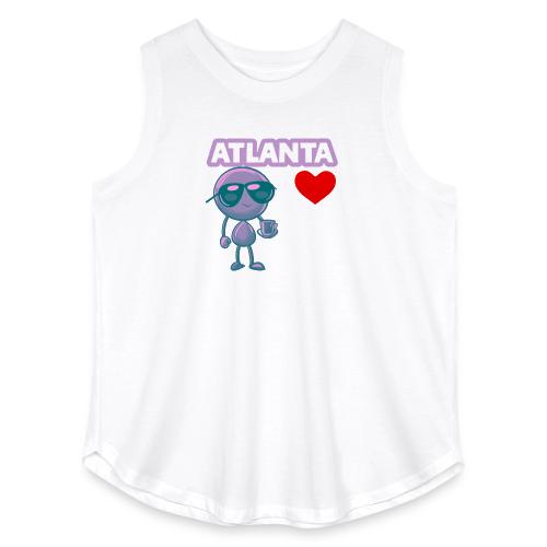 Smoon City_Atlanta - Women's Curvy Relaxed Tank Top