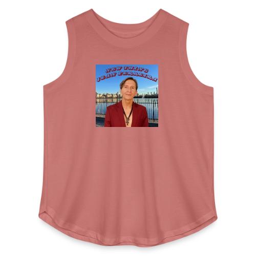 New Thing - Women's Curvy Relaxed Tank Top