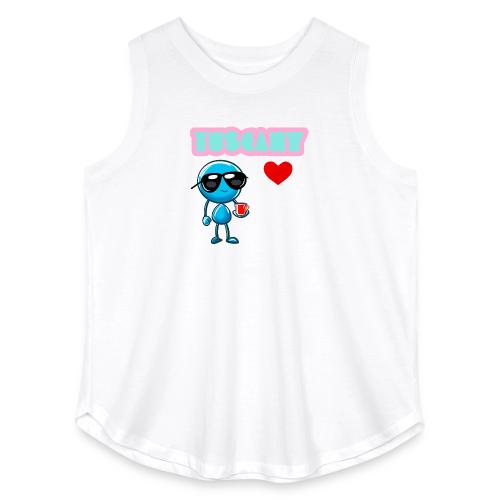Smoon City_Tuscany - Women's Curvy Relaxed Tank Top