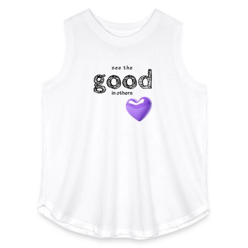 Smoon City_See the Good in Others - Women's Curvy Relaxed Tank Top