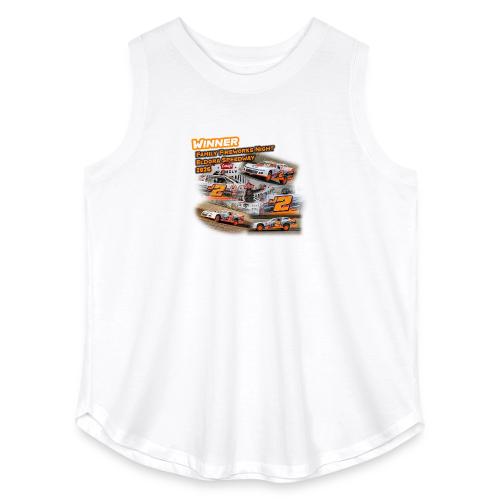 Rob Trent Eldora Speedway FFN#1 Design 2 - Women's Curvy Relaxed Tank Top