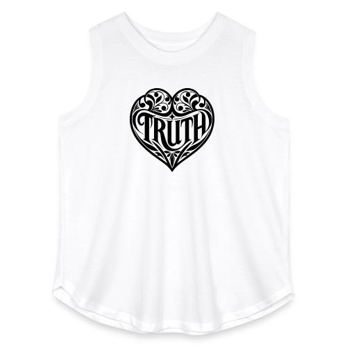 TRUTH in HEART - Women's Curvy Relaxed Tank Top