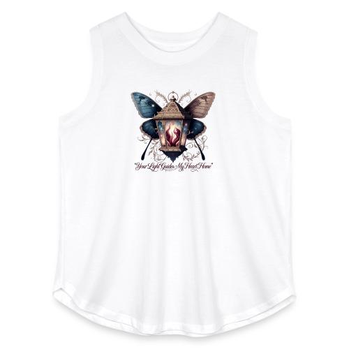 Guiding Light Eternal Flame Lantern Romance Gifts - Women's Curvy Relaxed Tank Top
