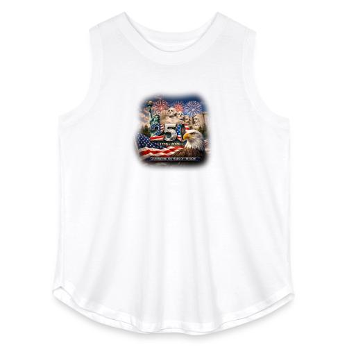 1776-2026 | Celebrating 250 Years of Freedom - Women's Curvy Relaxed Tank Top