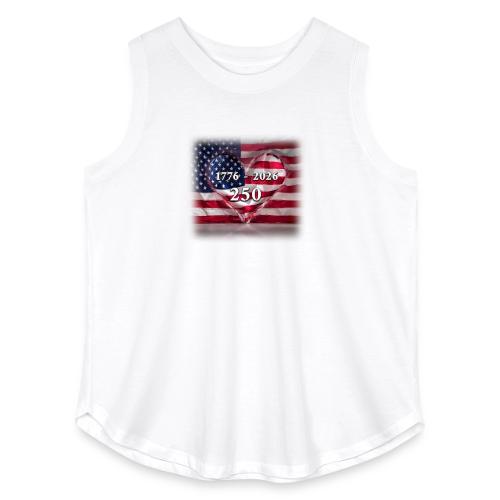 1776-2026 | 250 Years USA - Women's Curvy Relaxed Tank Top