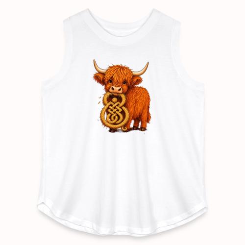 heelan coo - Women's Curvy Relaxed Tank Top