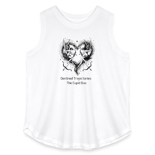 Cupid Duo T-Shirt, Mug, & Leggings - Women's Curvy Relaxed Tank Top
