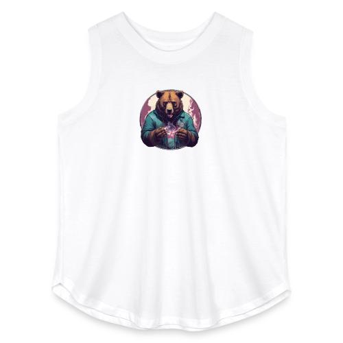 Magical Bear - Women's Curvy Relaxed Tank Top
