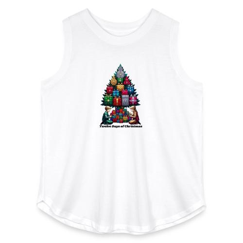 Twelve Days of Gifts T-Shirt - Women's Curvy Relaxed Tank Top