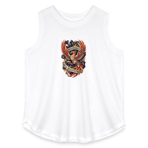Phoenix New Year T-Shirt - Women's Curvy Relaxed Tank Top