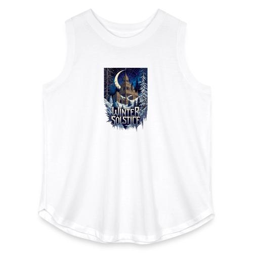 Gothic Solstice T-Shirt, Premium - Women's Curvy Relaxed Tank Top