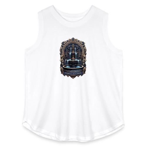 Gilded Baroque Fountain T-Shirt - Women's Curvy Relaxed Tank Top