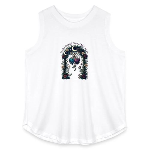 Under Eternal Stars Ours Alone Arbor Gifts T-Shirt - Women's Curvy Relaxed Tank Top
