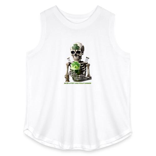 Eternal Stout Skeleton Graphic Tee - Women's Curvy Relaxed Tank Top