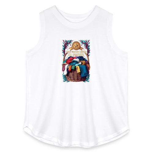 Laundry Mountain Champion Tee | Still Undefeated - Women's Curvy Relaxed Tank Top