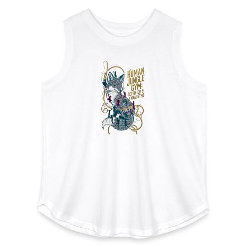 Human Jungle Gym Fox Tee - Women's Curvy Relaxed Tank Top
