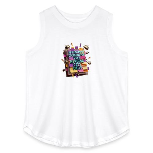 Appointment Coordinator Pro T-Shirt | Herding Cats - Women's Curvy Relaxed Tank Top