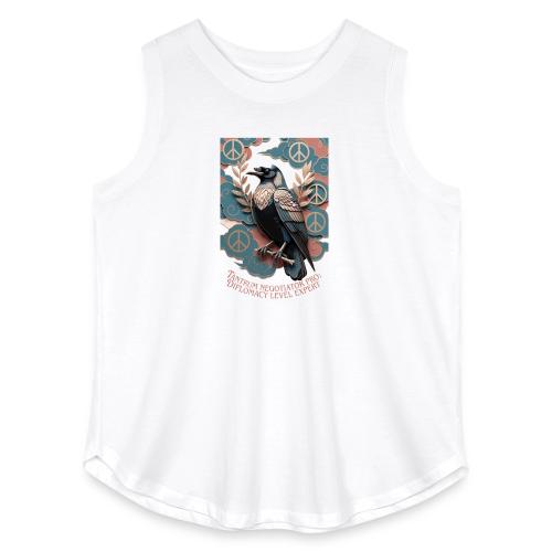 Raven Tantrum Mediator T Shirt - Women's Curvy Relaxed Tank Top
