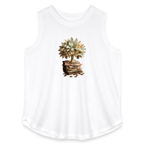 Dad Tax Collector T Shirt - Women's Curvy Relaxed Tank Top