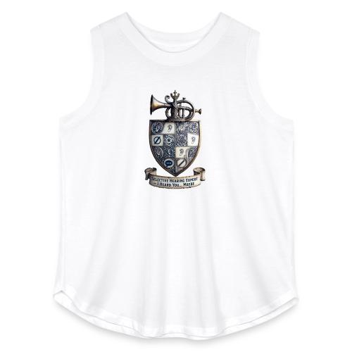 Selective Hearing Expert Crest T Shirt - Women's Curvy Relaxed Tank Top