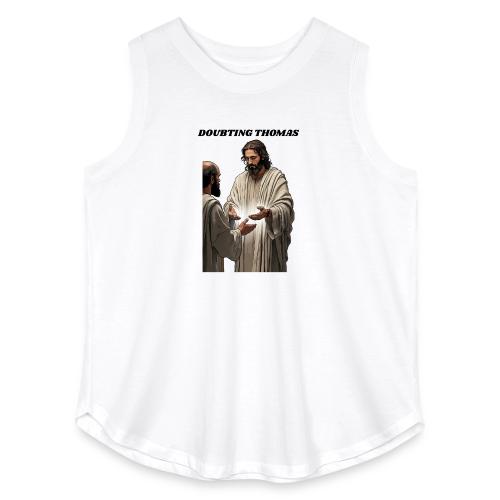 Doubting Thomas Resurrection T Shirt, Gift - Women's Curvy Relaxed Tank Top