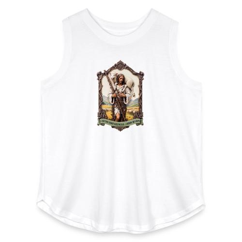 I Am The Good Shepherd T Shirt, Christian Gift - Women's Curvy Relaxed Tank Top