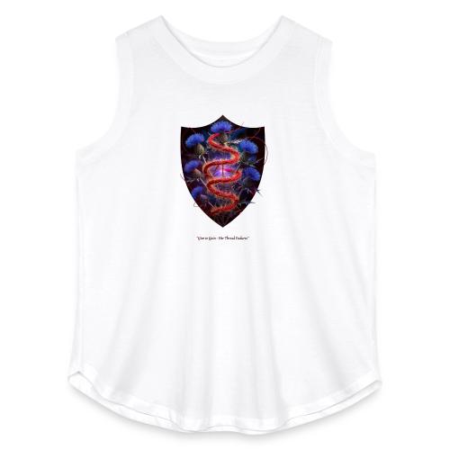 Women’s Day Crimson Thread Matriarch T Shirt, Gift - Women's Curvy Relaxed Tank Top