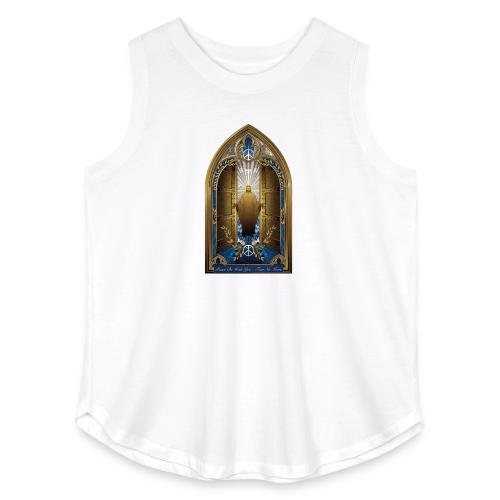 Easter Peace Be With You Locked Doors T Shirt,Gift - Women's Curvy Relaxed Tank Top