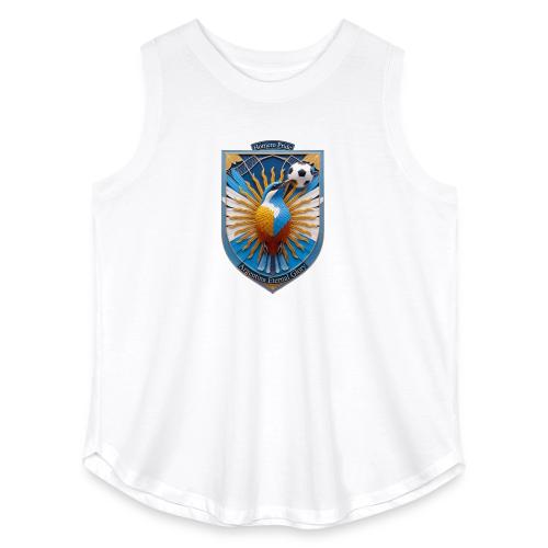 Argentina Hornero Soccer T Shirt, Football Gift - Women's Curvy Relaxed Tank Top