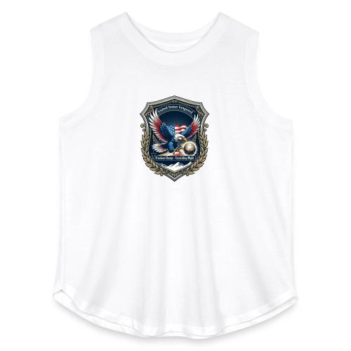 USA Eagle Vanguard T-Shirt,American Flag PrideGift - Women's Curvy Relaxed Tank Top