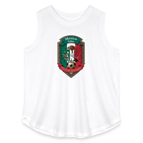 Mexico Eagle Valor T-Shirt, Pride Badge Gift - Women's Curvy Relaxed Tank Top